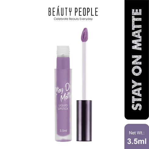 Beauty People Stay on Matte Liquid Lip color with SPF 15