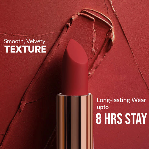 Beauty People Glorified Gold Creamy Matte Lipstick with Shea Butter