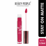 Beauty People Stay on Matte Liquid Lip color with SPF 15