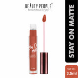 Beauty People Stay on Matte Liquid Lip color with SPF 15