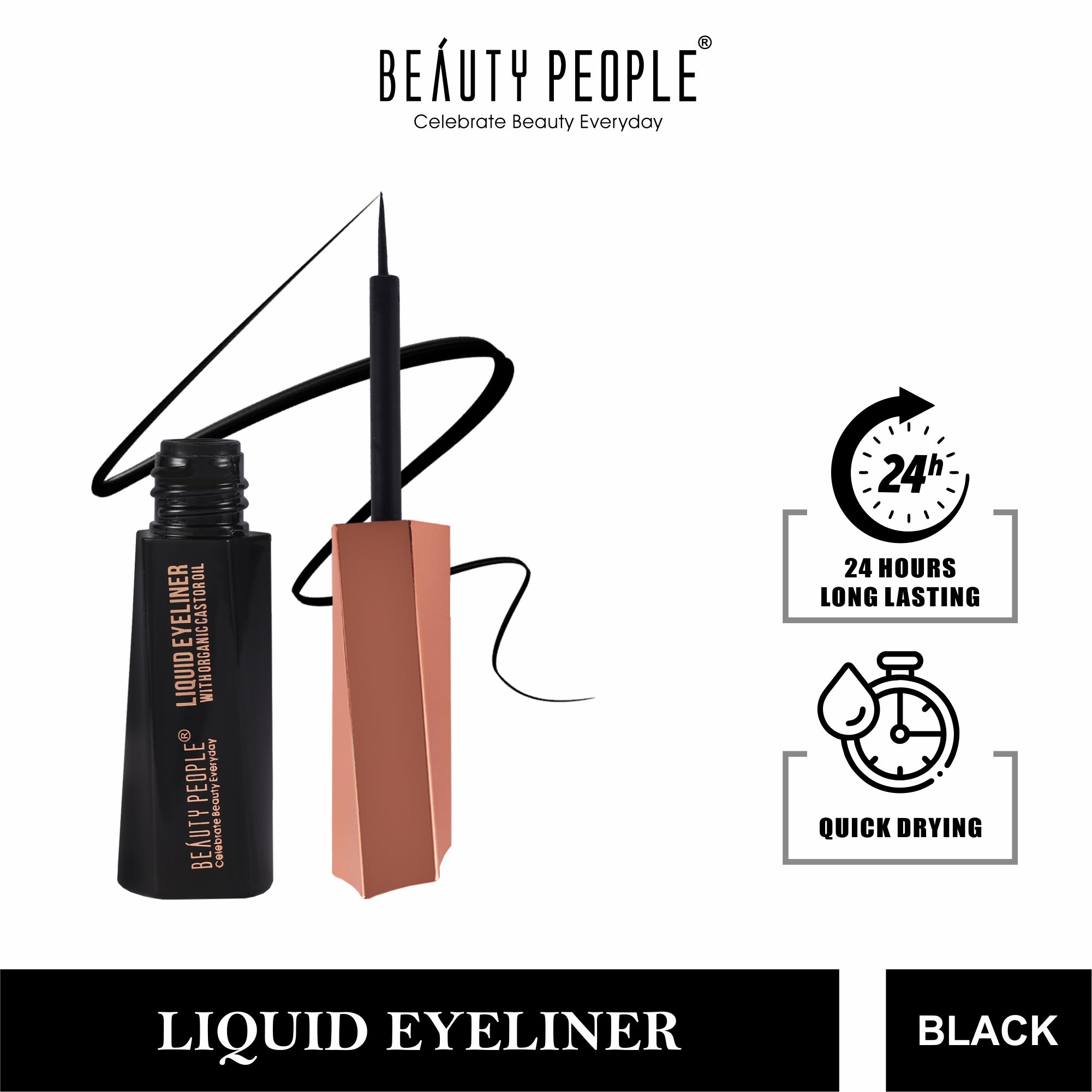 Beauty People Lash paradise eyeliner with Castor oil