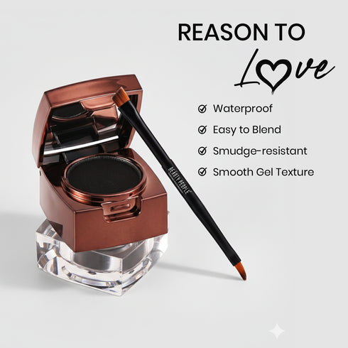 Beauty People 2 in 1 Eyebrow Gel Eyeliner